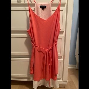 Stork & Babe Coral maternity tank